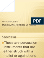 Musical Instruments of Africa