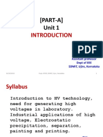 (PART-A) Unit 1: Prepared by Vineeth Nambiar Assistant Professor Dept of EEE SDMIT, Ujire, Karnataka