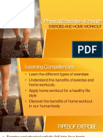 Physical Education & Health: Exercies and Homeworkout