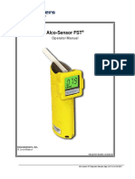 Manual Alcohosensor