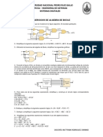 Ejercicios de Algebra de Boole