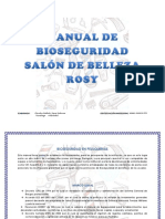 Manual de Bioseguridad Salón de Belleza Rosy