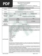 Mantenimiento Electromecánico Industrial