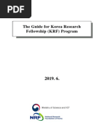 Korea Research Fellowship (KRF