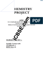 Chemistry Project: NAME: Tanuja Naik Class:Xii A Roll No: 10