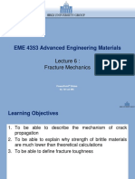 Lecture 7 Fracture Mechanics