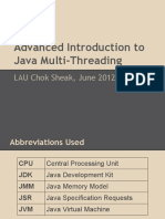 Advanced Introduction To Java Multi-Threading (Recovered)