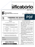 Prova-Tipo1-Integrado 2016 1 PDF