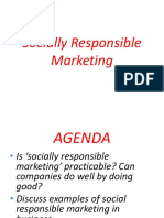 Social Responsabilt of Marketing