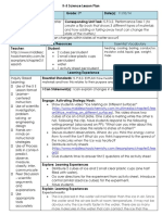 5 e Science Lesson Plan States of Matter