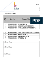 Class Test Iii