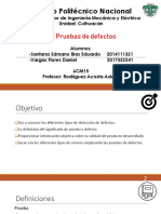 5.2 Puebras de Defectos