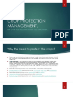 Crop Protection Management