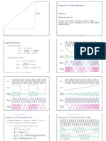 Properties of Angle Modulation