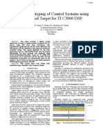 Rapid Prototyping of Control Systems Using Embedded Target For TI C2000 DSP