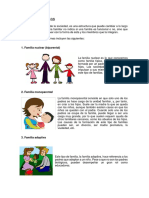 Tipos de Familias y Su Relación Social