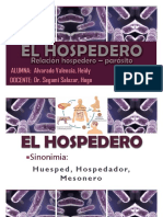 El Hospedador, La Relación Hospedero Parásito