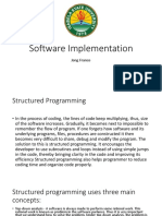 Software Implementation