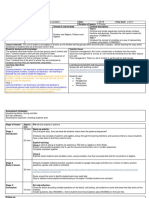 Patterns and Algebra Lesson Sequence