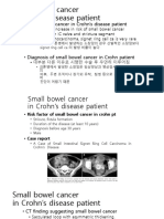 Small Bowel Cancer in Crohn's Disease Patient