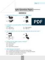 Sample Question Paper: Section-A