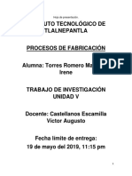 Trabajo de Investigación de Unidad V