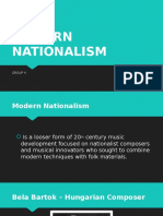 Modern Nationalism