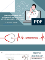 Current Concepts in The Pathogenesis and Treatment of Chronic Suppurative Otitis Media