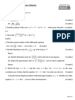 Answer All Questions in This Section.: STPM 2016 T2 Ulangan (Maths. T/954/2U) Section A (45 Marks)