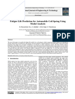 Fatigue Life Prediction For Automobile Coil Spring Using Modal Analysis