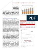 Chinese Economy - Macroeconomic Analysis For Tesla's Investment Decision