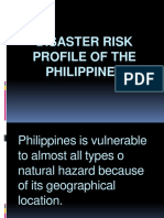 Disaster Risk Profile of The Philippines