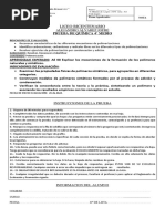 Prueba Polimerizacion Adición y Condensación