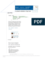 Codeigniter File Upload Validation of PPT and PPTX Files: 1 Answer