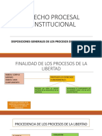 Disposiciones Generales de Los Procesos de La Libertad