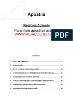 Apostila Mecânica Aplicada 1 PDF