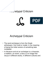 Archetypal Criticism