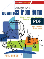 Start and Run A Business From Home - How To Turn Your Hobby or Interest Into A Business (Small Business Start-Ups) PDF