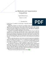 Eigenvalue Methods and Isoperimetric Inequalities: Sagnik Bhattacharya March 31, 2019