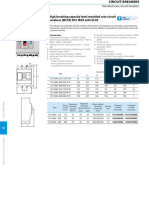 MCCB With ELCB Data Sheet