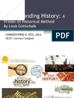 Lesson 1 History Sources of Historical Data Criticism