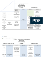 Final3rd Year Schedule 1st Semester A.Y 2019-2020 As of August 21, 2019