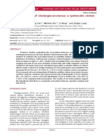 Smoking and Risk of Cholangiocarcinoma: A Systematic Review and Meta-Analysis