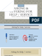 Asking & Offering For Help