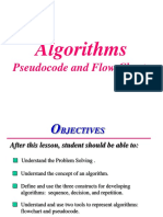 Algorithm and Pseudo Codes