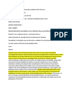 Mitochondrial Defects and Oxidative Stress in Alzheimer Disease and Parkinson Disease