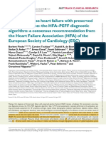 Clinical Research: Heart Failure/cardiomyopathy