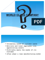 World-Class Company