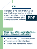 Intonation