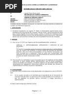 Informe Legal 000-2019-MDY-GM-GAJ Sobre Autorizacion A Regidor para Hacer Tramites